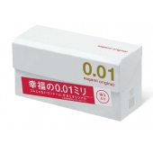 Супер тонкие презервативы Sagami Original 0.01 - 10 шт. - Sagami - купить с доставкой в Челябинске