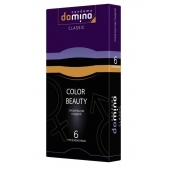 Разноцветные презервативы DOMINO Colour Beauty - 6 шт. - Domino - купить с доставкой в Челябинске