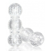 Прозрачный фигурный мастурбатор Master Stroker - Blush Novelties - в Челябинске купить с доставкой