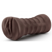Коричневый мастурбатор-вагина Hot Chocolate Brianna - Blush Novelties - в Челябинске купить с доставкой
