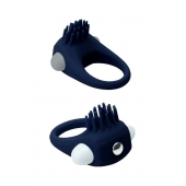 Синее эрекционное виброкольцо STIMU RING - Dream Toys - в Челябинске купить с доставкой