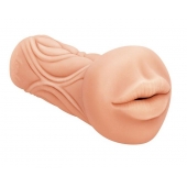 Телесный мастурбатор-ротик Sweet Lips - Lola Games - в Челябинске купить с доставкой