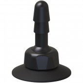Плаг с присоской для фиксации насадок Deluxe 360° Swivel Suction Cup Plug - Doc Johnson - купить с доставкой в Челябинске