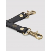 Черный фиксатор для манжет Bound to You Faux Leather Hogtie - Fifty Shades of Grey - купить с доставкой в Челябинске