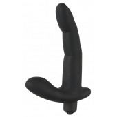 Черный вибромассажер простаты Naughty Finger Prostate Vibe - 13,8 см. - Orion - в Челябинске купить с доставкой