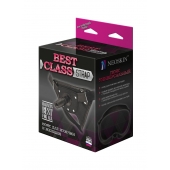 Черный пояс для насадок BEST CLASS STRAP - LOVETOY (А-Полимер) - купить с доставкой в Челябинске