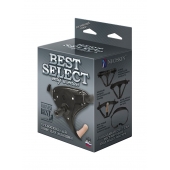 Пояс HARNESS BEST SELECT с вагинальной пробкой - LOVETOY (А-Полимер) - купить с доставкой в Челябинске