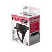 Черный пояс для насадок CLASS STRAP Restyling - LOVETOY (А-Полимер) - купить с доставкой в Челябинске