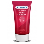 Смазка на водной основе TOREX  Сладкая клубника  - 50 мл. - Torex - купить с доставкой в Челябинске