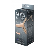 Телесный мужской парапротез MEN STYLE - 15 см. - LOVETOY (А-Полимер) - купить с доставкой в Челябинске
