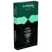 Презервативы с пролонгирующим эффектом DOMINO Classic Long action - 6 шт. - Domino - купить с доставкой в Челябинске