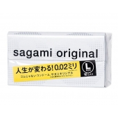 Презервативы Sagami Original 0.02 L-size увеличенного размера - 10 шт. - Sagami - купить с доставкой в Челябинске