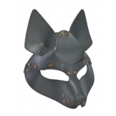 Серая маска Wolf с клепками - Sitabella - купить с доставкой в Челябинске