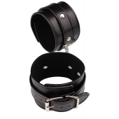 Черные оковы Classic Ankle Cuffs - Chisa - купить с доставкой в Челябинске