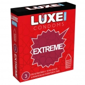 Текстурированные презервативы LUXE Royal Extreme - 3 шт. - Luxe - купить с доставкой в Челябинске