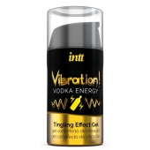 Жидкий интимный гель с эффектом вибрации Vibration! Vodka Energy - 15 мл. - INTT - купить с доставкой в Челябинске