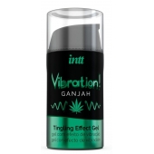 Жидкий интимный гель с эффектом вибрации Vibration! Ganjah - 15 мл. - INTT - купить с доставкой в Челябинске