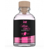 Массажный гель с согревающим эффектом Cotton Candy - 30 мл. - INTT - купить с доставкой в Челябинске
