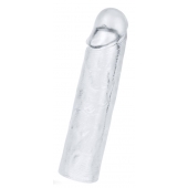 Прозрачная насадка-удлинитель Flawless Clear Penis Sleeve Add 1 - 15,5 см. - Lovetoy - в Челябинске купить с доставкой