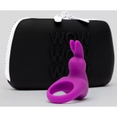 Фиолетовое эрекционное виброкольцо Happy Rabbit Cock Ring Kit - Happy Rabbit - в Челябинске купить с доставкой