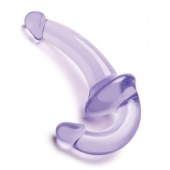 Фиолетовый безремневой страпон Strapless Strap-On - Lux Fetish - купить с доставкой в Челябинске