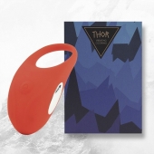 Красное кольцо с вибрацией Thor Cockring - FeelzToys - в Челябинске купить с доставкой