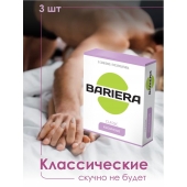 Классические презервативы Bariera Classic - 3 шт. - Bariera - купить с доставкой в Челябинске