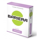 Классические презервативы Bariera Classic - 3 шт. - Bariera - купить с доставкой в Челябинске