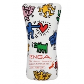 Мастурбатор-туба Keith Haring Soft Tube CUP - Tenga - в Челябинске купить с доставкой