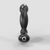 Черный вибромассажер простаты и промежности Prostate Pro с пультом ДУ - Bathmate - в Челябинске купить с доставкой