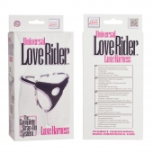 Трусы для страпона с универсальным креплением Universal Love Rider Luxe Harness - California Exotic Novelties - купить с доставкой в Челябинске