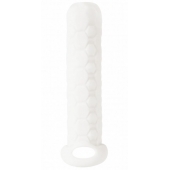 Белый фаллоудлинитель Homme Long - 13,5 см. - Lola Games - в Челябинске купить с доставкой