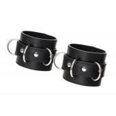 Черные наручники Anonymo на сцепке - ToyFa - купить с доставкой в Челябинске