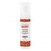 Разогревающее массажное масло  с ароматом клубники Gourmet Strawberry - 50 мл. - Exsens - купить с доставкой в Челябинске