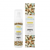 Разогревающее массажное масло с ароматом пина колада Gourmet Pina Colada - 50 мл. - Exsens - купить с доставкой в Челябинске