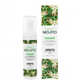 Разогревающее массажное масло с ароматом мохито Gourmet Mint Mojito - 50 мл. - Exsens - купить с доставкой в Челябинске