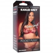 Мастурбатор-вагина Karlee Grey ULTRASKYN Pocket Pussy - Doc Johnson - в Челябинске купить с доставкой