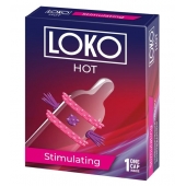 Стимулирующая насадка на пенис LOKO HOT с возбуждающим эффектом - Sitabella - в Челябинске купить с доставкой