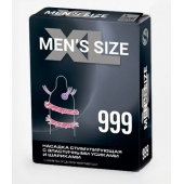 Стимулирующая насадка на пенис MEN SIZE 999 - Sitabella - в Челябинске купить с доставкой