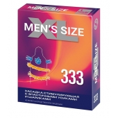 Стимулирующая насадка на пенис MEN SIZE 333 - Sitabella - в Челябинске купить с доставкой
