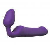 Фиолетовый безремневой страпон Queens L - Adrien Lastic - купить с доставкой в Челябинске