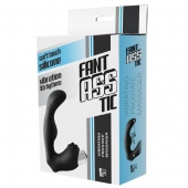 Черный вибромассажер простаты FantASStic Vibrating Prostate Massager - 11,3 см. - Dream Toys - в Челябинске купить с доставкой