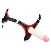 Пояс унисекс UNISEX Style с 2 насадками - LOVETOY (А-Полимер) - купить с доставкой в Челябинске