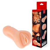 Телесный реалистичный мастурбатор в виде вагины - Bior toys - в Челябинске купить с доставкой