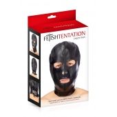 Маска-шлем с прорезями для глаз и рта - Fetish Tentation - купить с доставкой в Челябинске