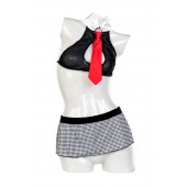 Надувная секс-кукла с реалистичной головой в костюме учительницы - ToyFa - в Челябинске купить с доставкой