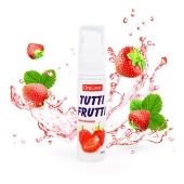 Гель-смазка Tutti-frutti с земляничным вкусом - 30 гр. - Биоритм - купить с доставкой в Челябинске
