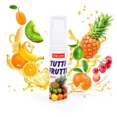 Гель-смазка Tutti-frutti со вкусом тропических фруктов - 30 гр. - Биоритм - купить с доставкой в Челябинске