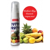 Гель-смазка Tutti-frutti со вкусом тропических фруктов - 30 гр. - Биоритм - купить с доставкой в Челябинске