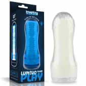 Светящийся в темноте мастурбатор Lumino Play Masturbator Ribbed - Lovetoy - в Челябинске купить с доставкой